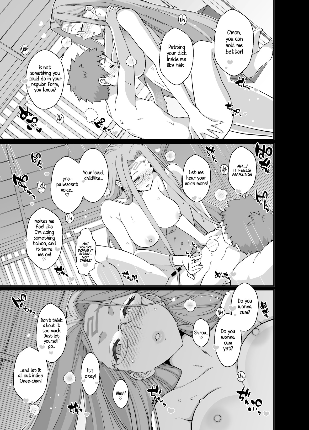 Hentai Manga Comic-Staying Home With Rider-san-Read-29